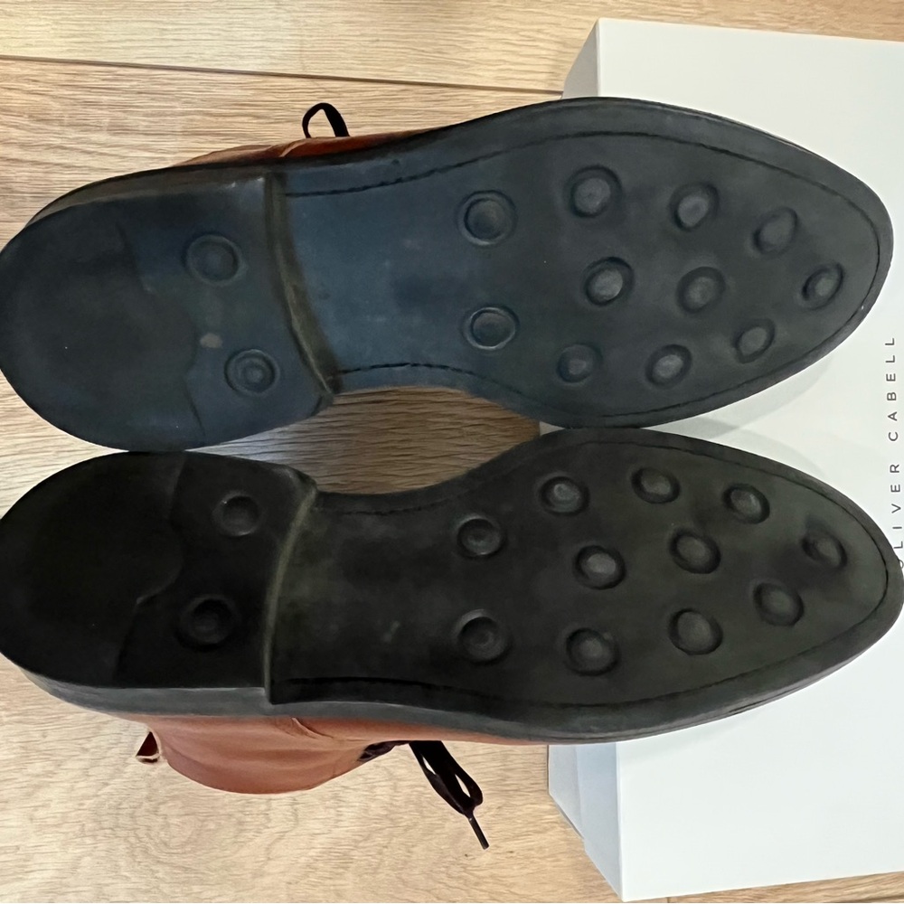 Oliver Cabell SB1 Service Boots Natural Size 9/EU42 - studded rubber sole - Picture 3 of 8
